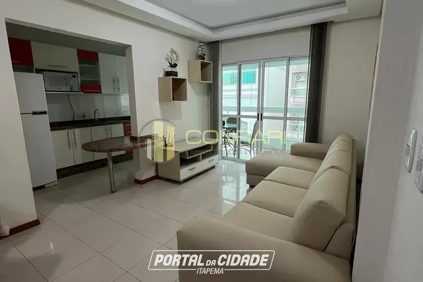 Apartamento para alugar - 106m&sup2; - MEIA PRAIA