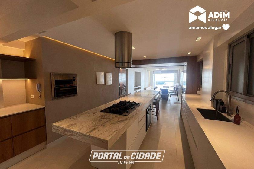 Apartamento para alugar - 191m&sup2; - Centro