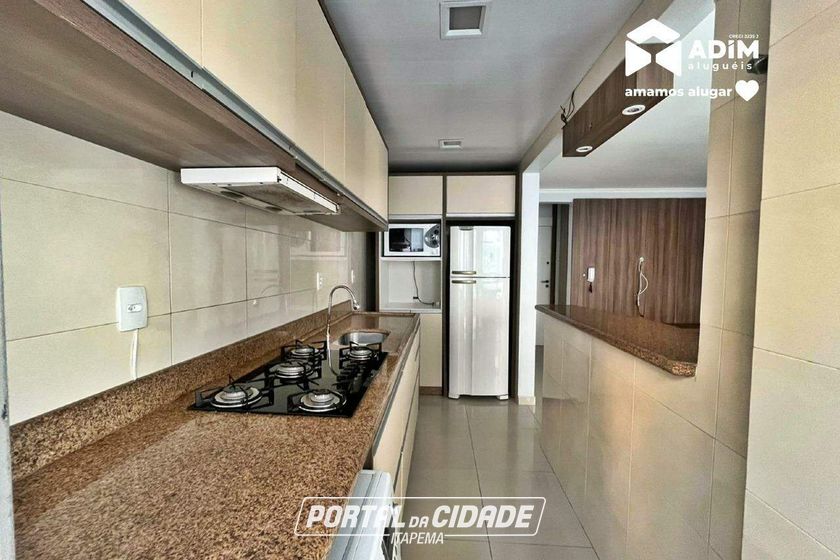 Apartamento para alugar - 62m&sup2; - Centro