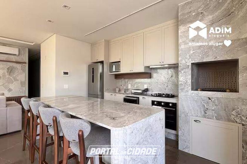 Apartamento para alugar - 119m&sup2; - Praia Brava de Itaja&iacute;