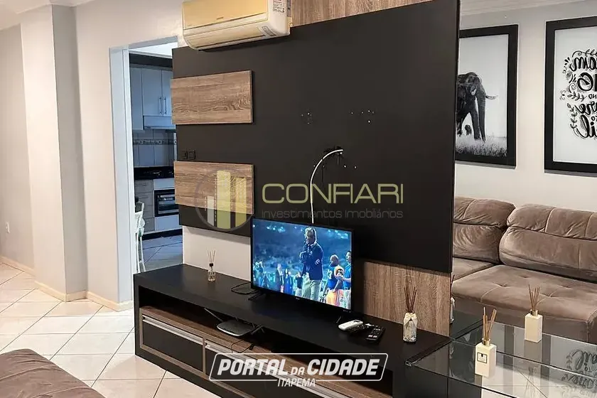 Apartamento para alugar - 98m&sup2; - meia praia