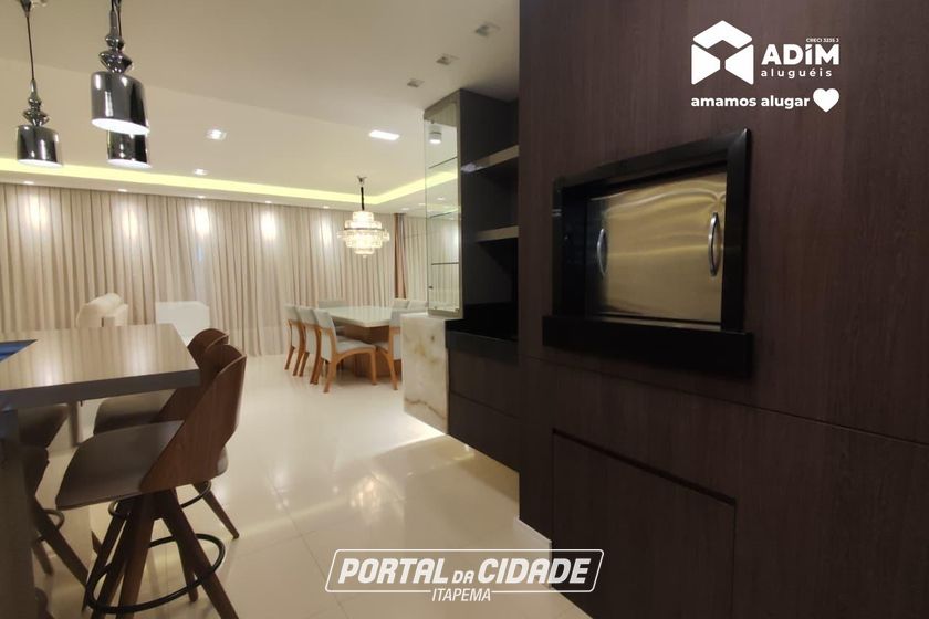 Apartamento para alugar - 138m&sup2; - Centro
