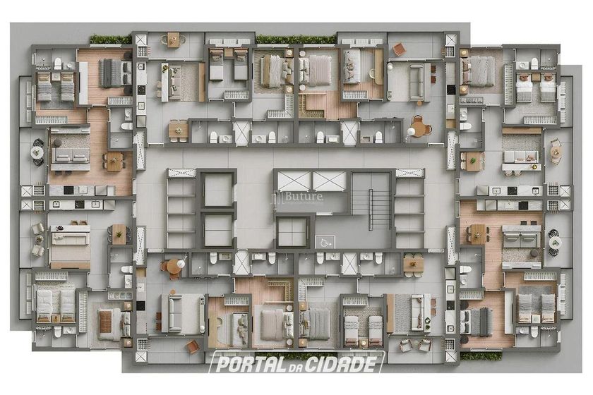Apartamento &agrave; venda - 60m&sup2; - Alto Pereque
