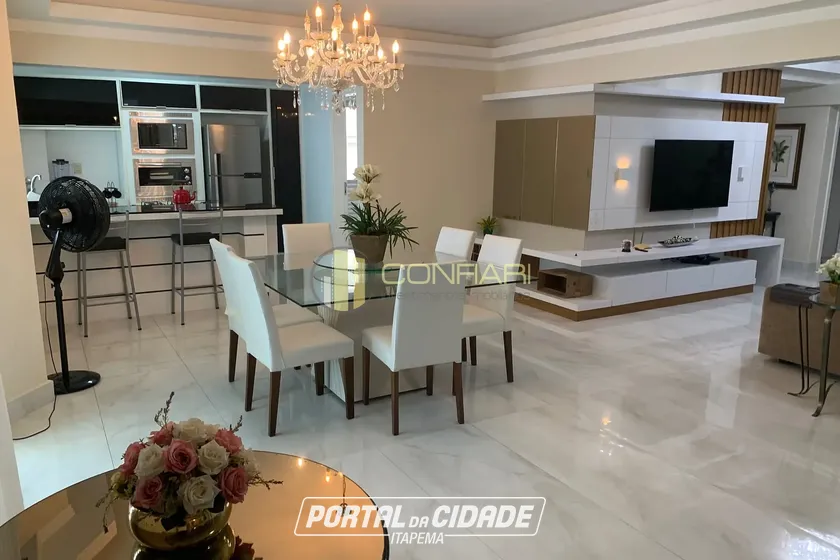 Apartamento para alugar - 90m&sup2; - Meia Praia