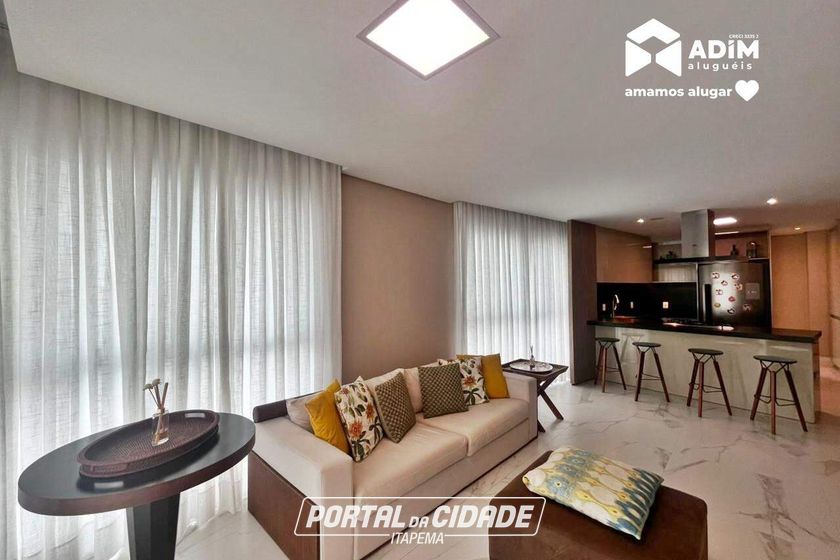 Apartamento para alugar - 120m&sup2; - Centro