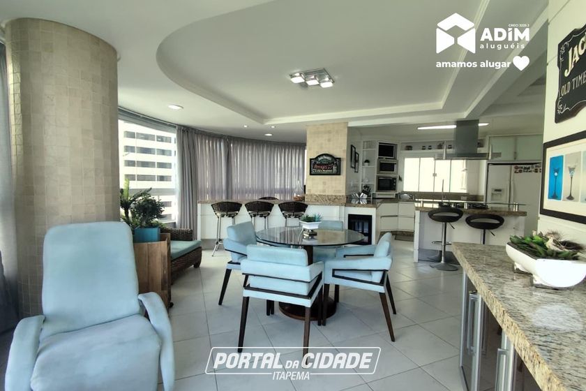 Apartamento para alugar - 160m&sup2; - Centro