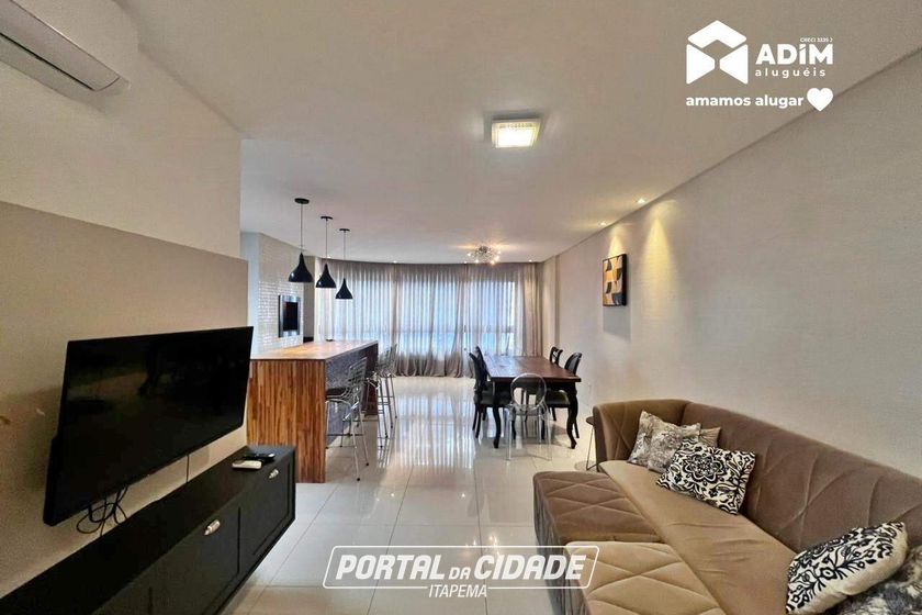 Apartamento para alugar - 106m&sup2; - Centro