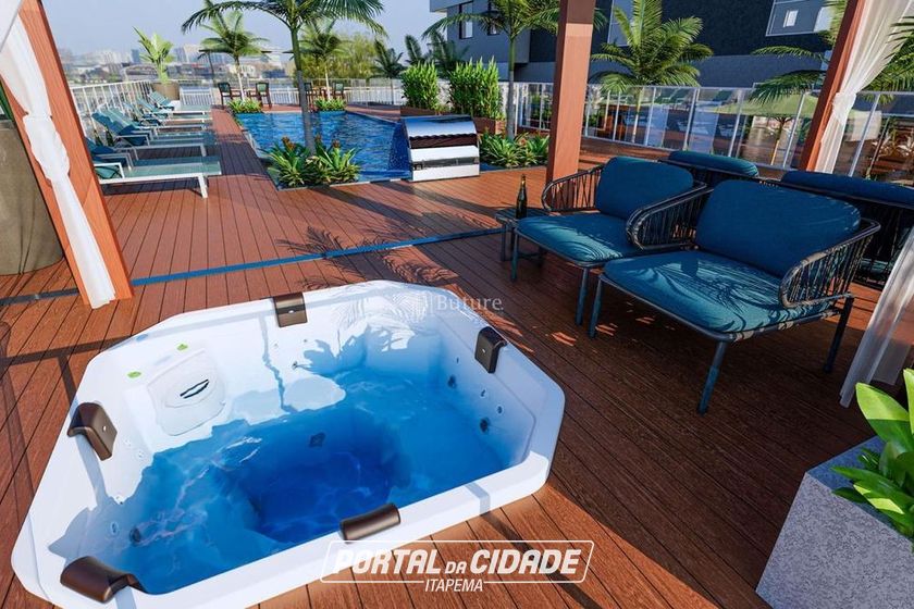 Apartamento &agrave; venda - 123m&sup2; - Meia Praia