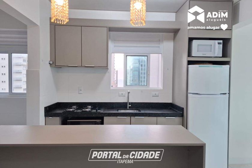 Apartamento para alugar - 119m&sup2; - Meia Praia