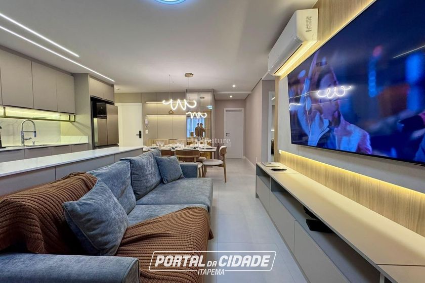 Apartamento &agrave; venda - 107m&sup2; - Praia Brava