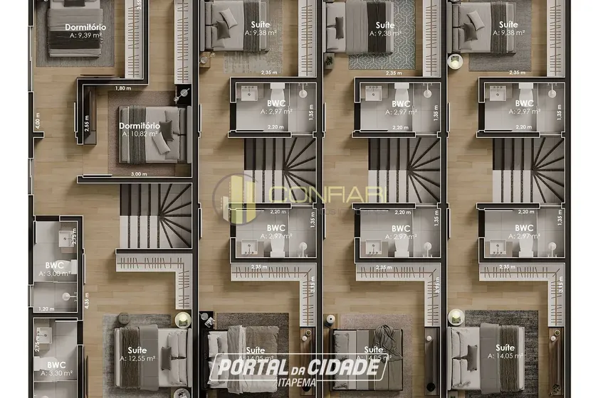 Sobrado &agrave; venda - 79m&sup2; - Sert&atilde;o do Trombudo