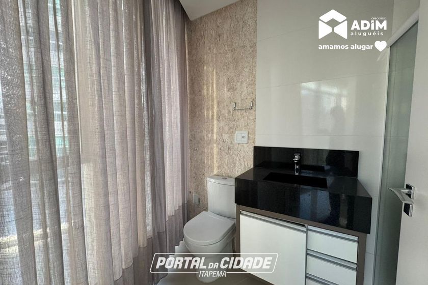 Apartamento para alugar - 190m&sup2; - Meia Praia