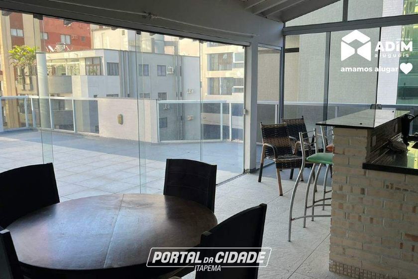 Apartamento para alugar - 160m&sup2; - Meia Praia