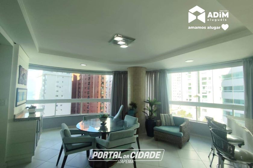 Apartamento para alugar - 160m&sup2; - Centro