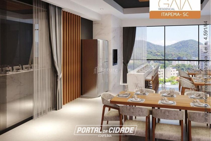 Apartamento &agrave; venda - 68m&sup2; - Morretes