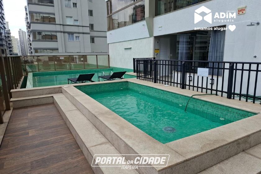 Apartamento para alugar - 145m&sup2; - Meia Praia