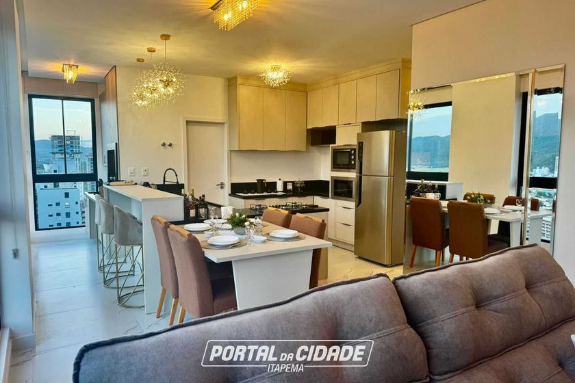 Apartamento &agrave; venda - 92m&sup2; - Balne&aacute;rio Pereque