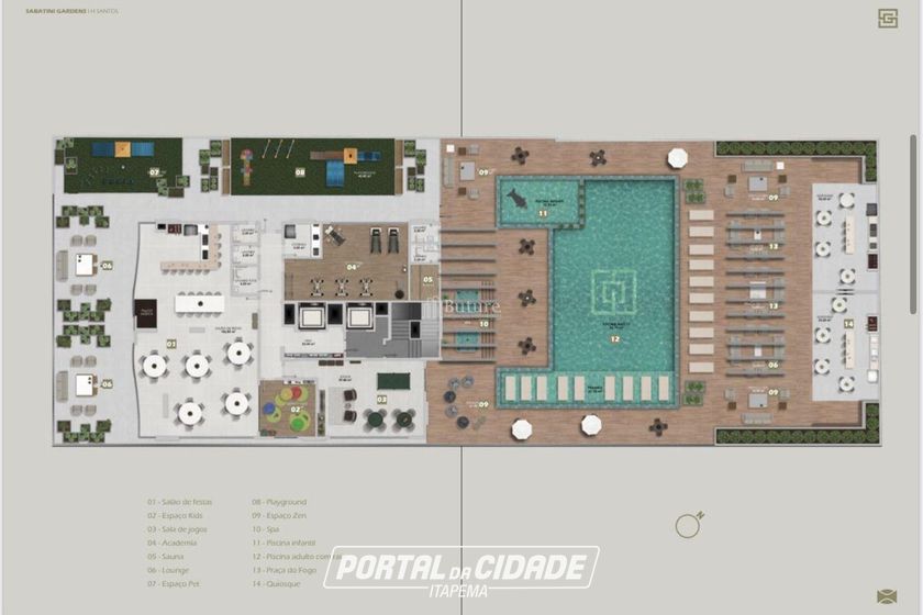 Apartamento &agrave; venda - 127m&sup2; - Meia Praia
