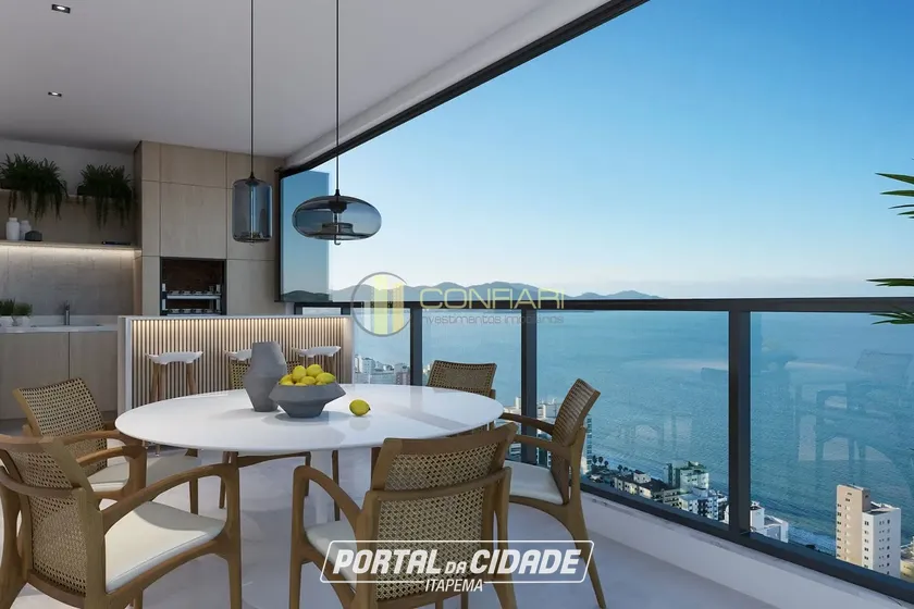 Apartamento &agrave; venda - 198m&sup2; - Meia Praia