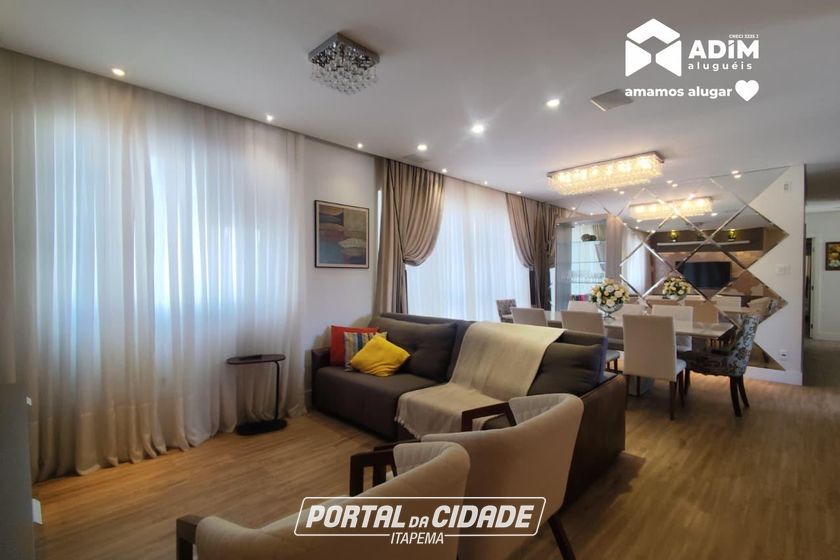 Apartamento para alugar - 131m&sup2; - Centro