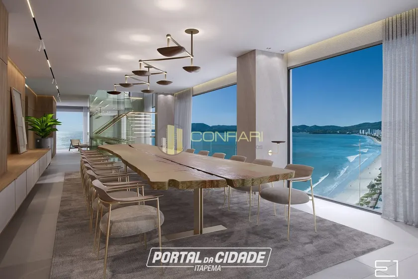 Apartamento &agrave; venda - 264m&sup2; - Meia Praia