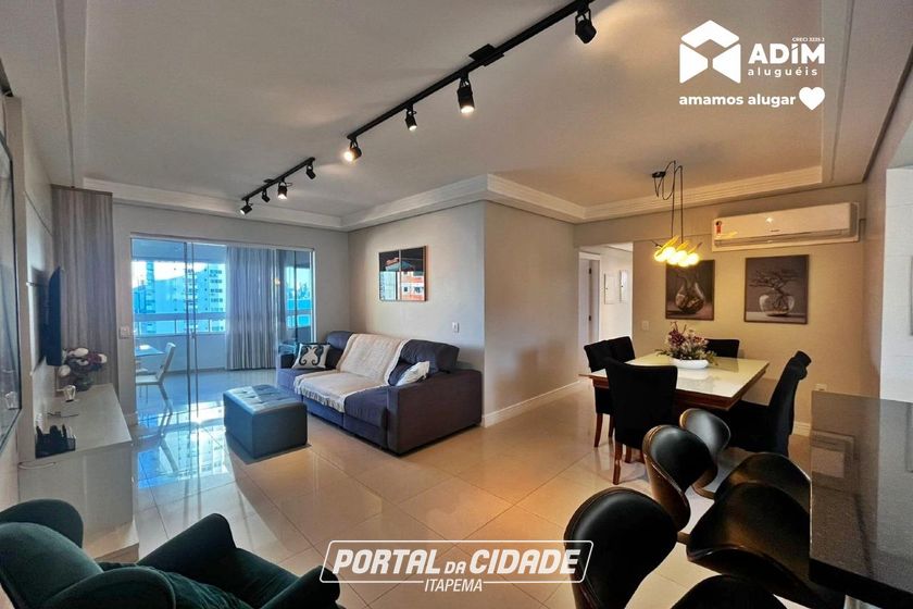 Apartamento para alugar - 142m&sup2; - Centro