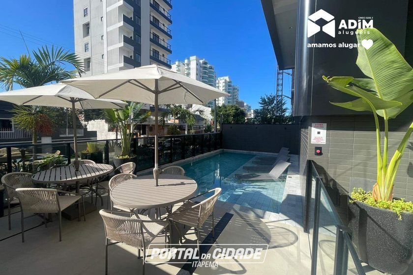 Apartamento para alugar - 89m&sup2; - Praia Brava de Itaja&iacute;