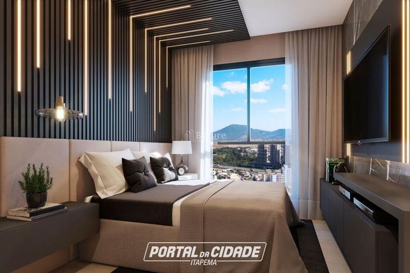 Apartamento &agrave; venda - 123m&sup2; - Meia Praia