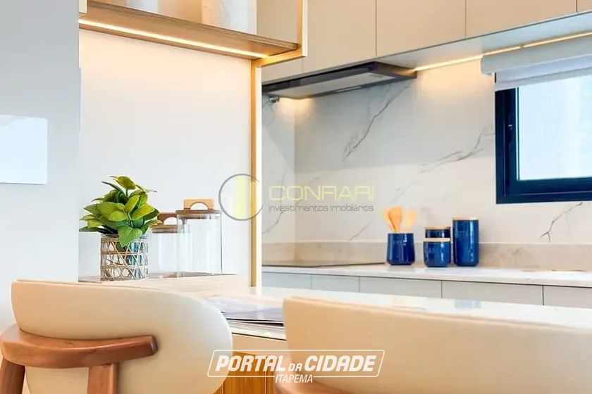 Apartamento &agrave; venda - 114m&sup2; - Meia Praia