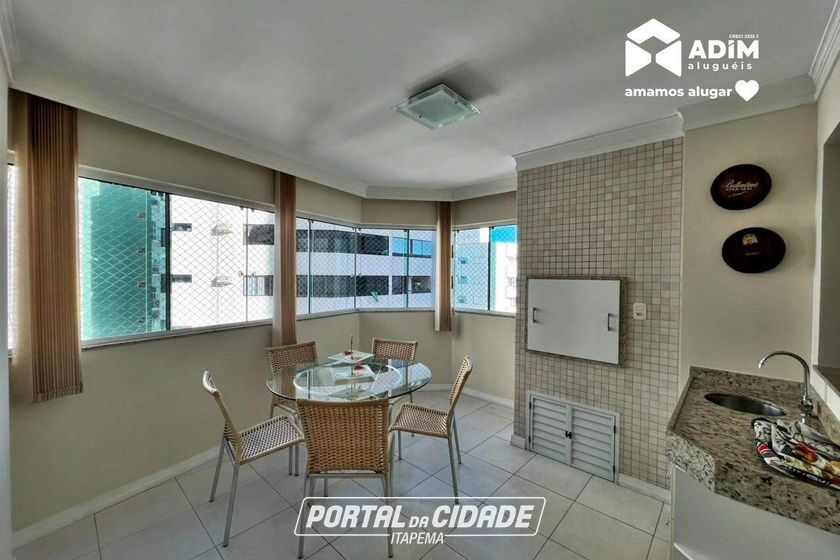 Apartamento para alugar - 111m&sup2; - Centro