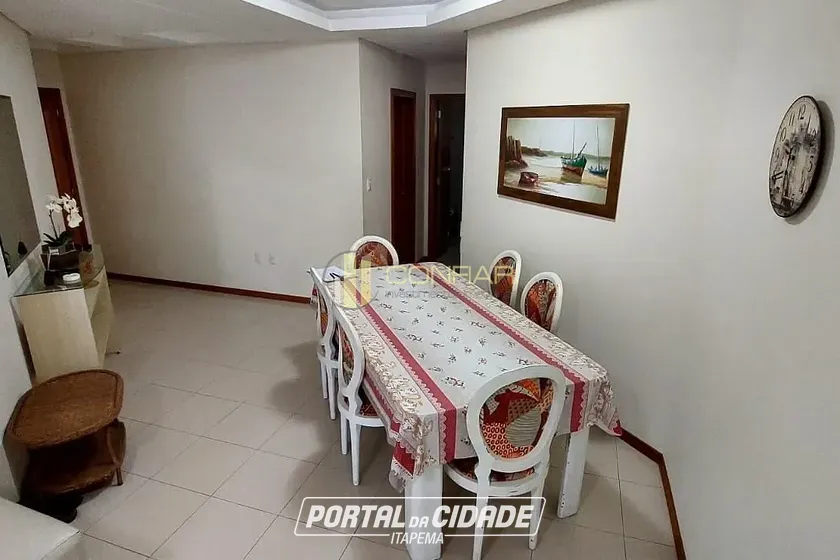 Apartamento para alugar - 106m&sup2; - MEIA PRAIA