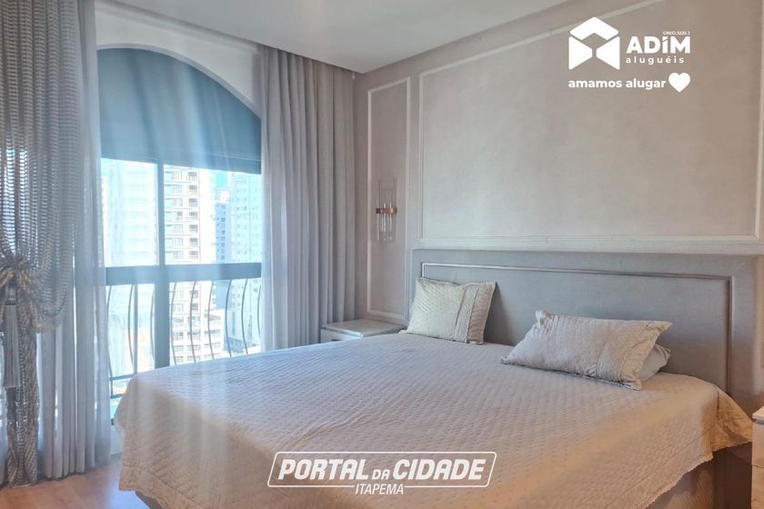 Apartamento para alugar - 127m&sup2; - Meia Praia