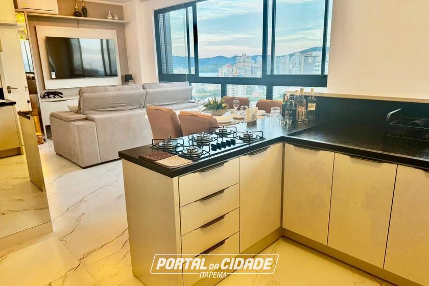 Apartamento &agrave; venda - 92m&sup2; - Balne&aacute;rio Pereque