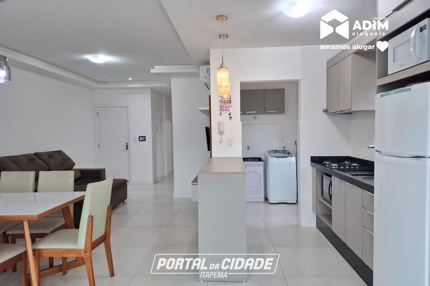 Apartamento para alugar - 119m&sup2; - Meia Praia