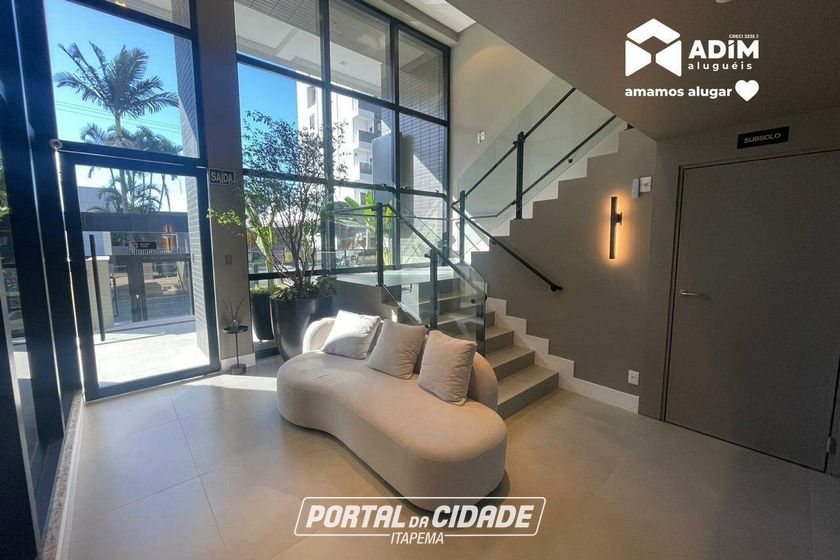 Apartamento para alugar - 89m&sup2; - Praia Brava de Itaja&iacute;