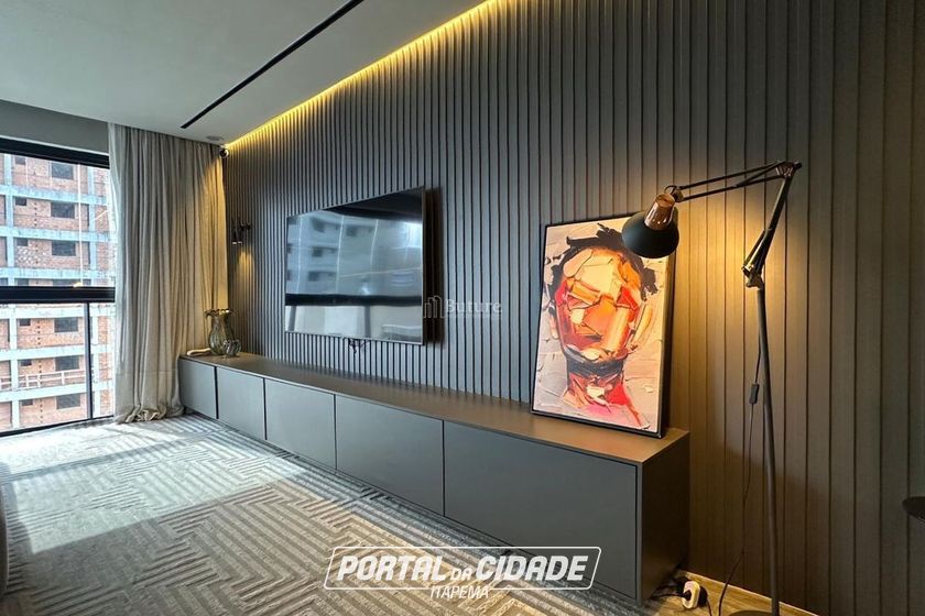 Apartamento &agrave; venda - 128m&sup2; - Meia Praia