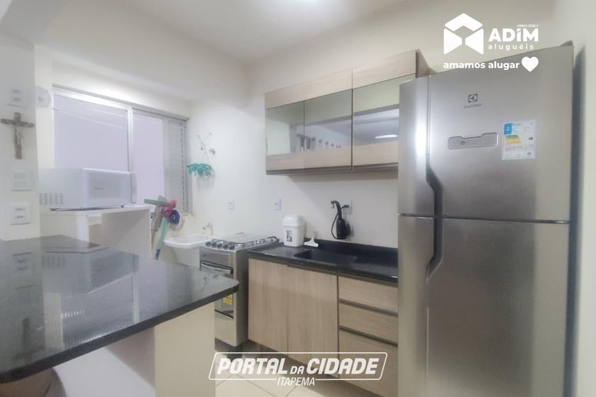 Apartamento para alugar - 45m&sup2; - Centro