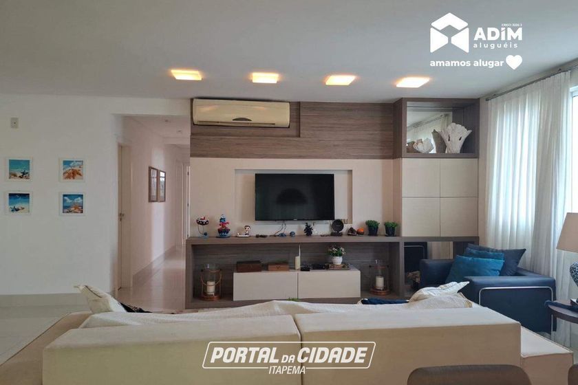 Apartamento para alugar - 191m&sup2; - Meia |Praia