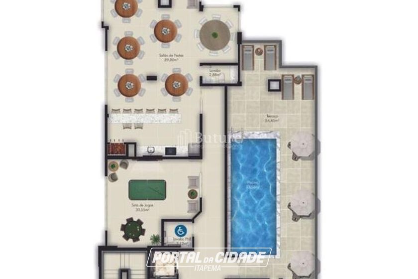 Apartamento &agrave; venda - 57m&sup2; - Morretes