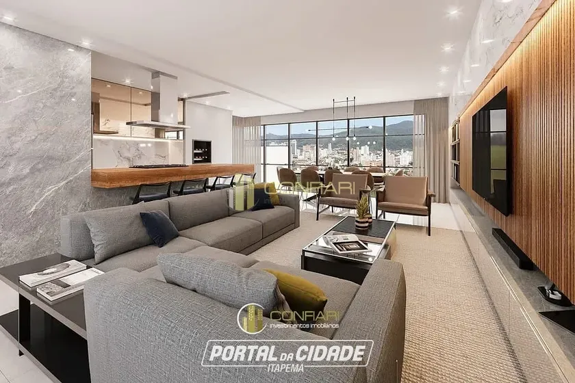 Apartamento &agrave; venda - 126m&sup2; - Perequ&ecirc;