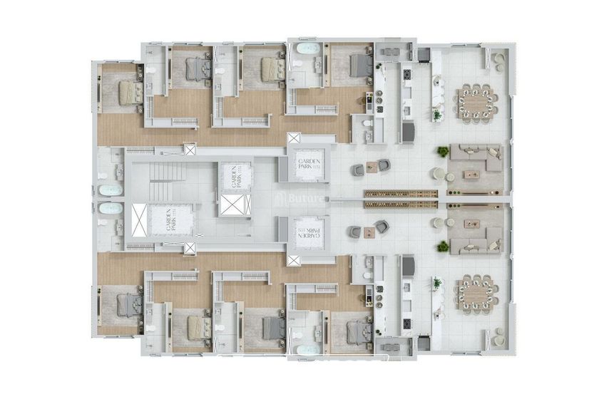 Apartamento &agrave; venda - 102m&sup2; - Pioneiros