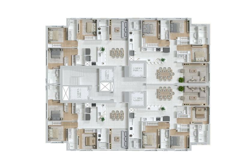 Apartamento &agrave; venda - 102m&sup2; - Pioneiros