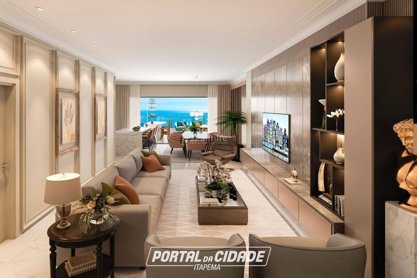 Apartamento &agrave; venda - 164m&sup2; - Centro