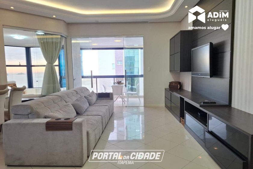 Apartamento para alugar - 172m&sup2; - Meia Praia