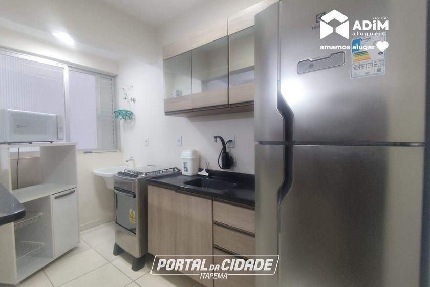 Apartamento para alugar - 45m&sup2; - Centro