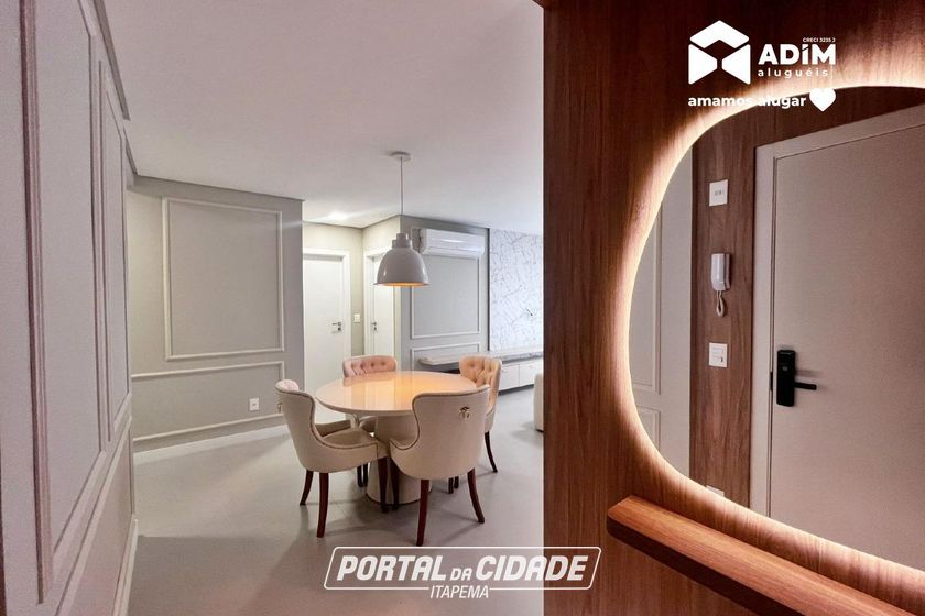 Apartamento para alugar - 107m&sup2; - Praia Brava de Itaja&iacute;