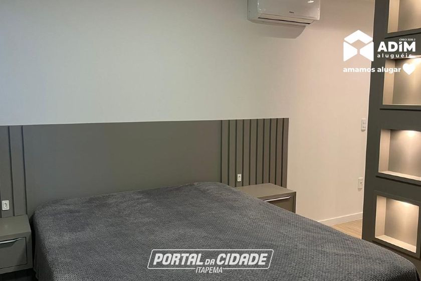 Apartamento para alugar - 200m&sup2; - Meia Praia