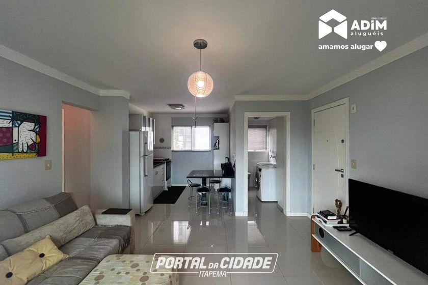Apartamento para alugar - 65m&sup2; - Praia Brava de Itaja&iacute;