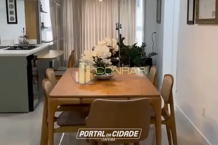 Apartamento para alugar - 95m&sup2; - Meia Praia