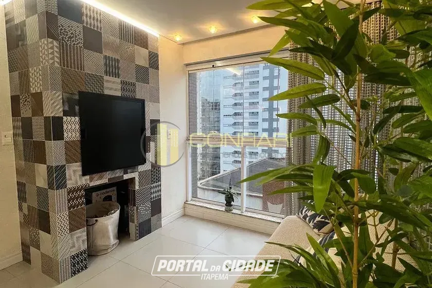 Apartamento para alugar - 107m&sup2; - meia praia